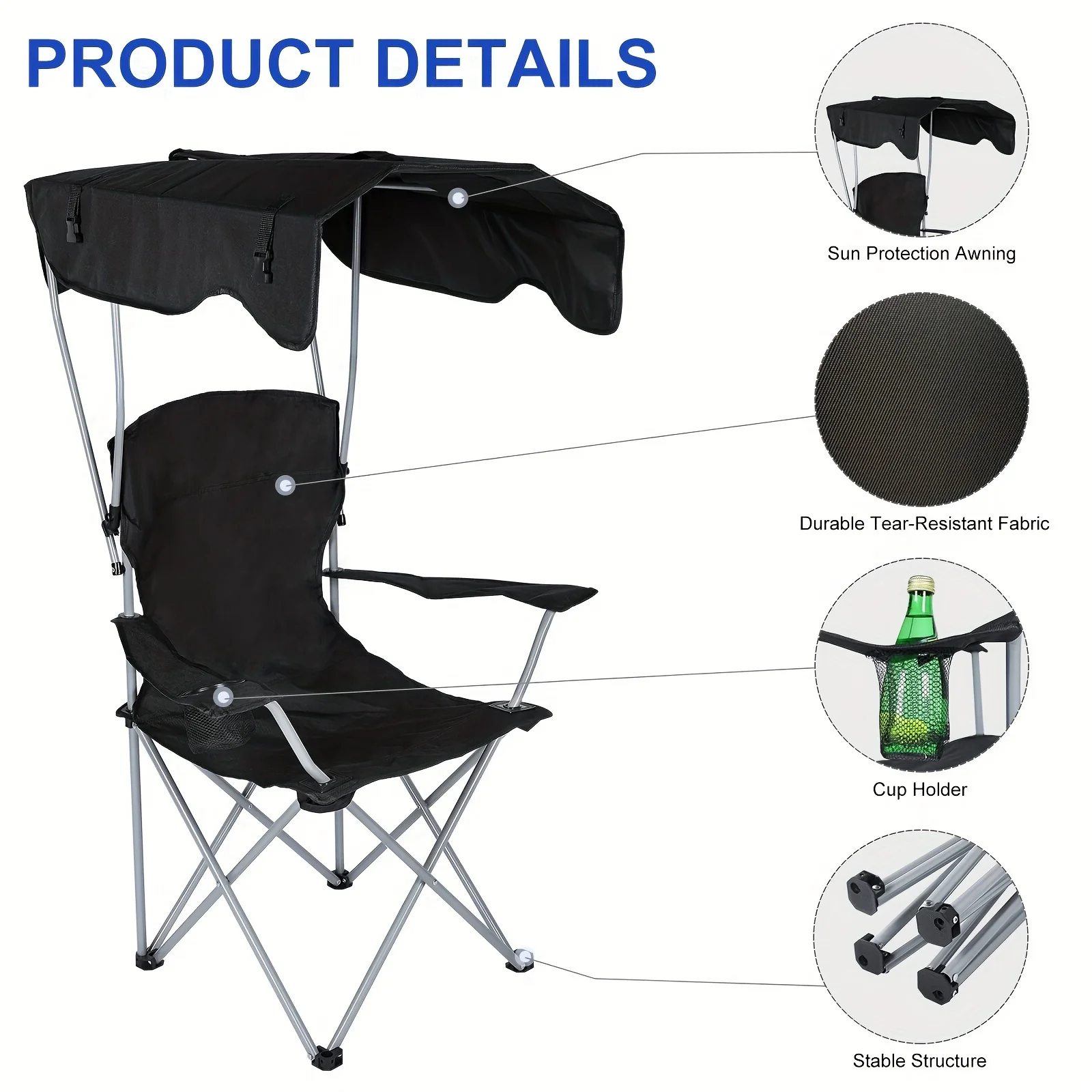 เก้าอี้เลานจ์หลังคาพร้อมม่านบั - Outdoor Furniture Sunbrella บทวิจารณ์และราคา