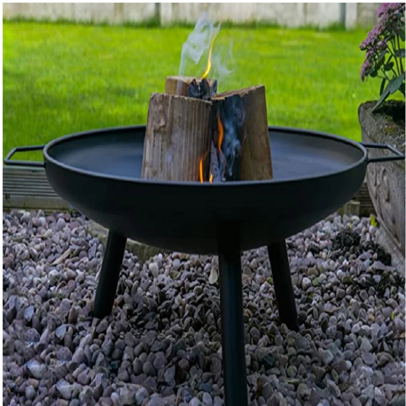 24 นิ้วชามไฟพร้อมแหนบบาร์บีคิว - Fire Pit Bowl บทวิจารณ์และราคา