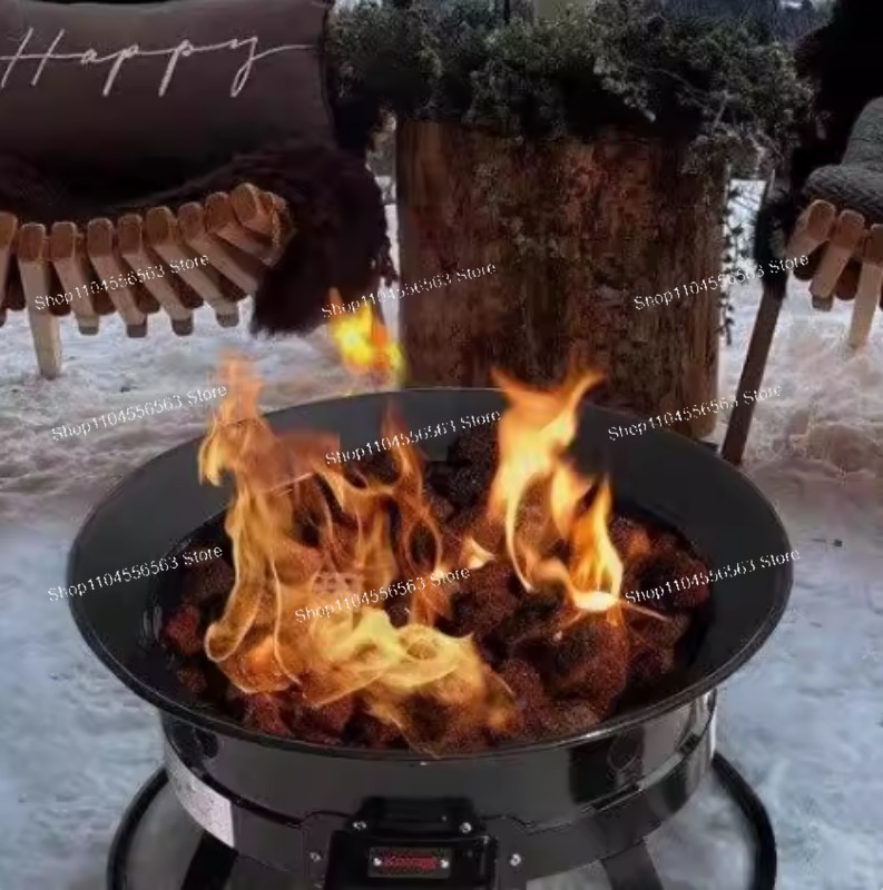 เตาไฟพกพาแบบใช้แก๊สโพรเพน 58,0 - Outdoor Furniture Fire Pit บทวิจารณ์และราคา