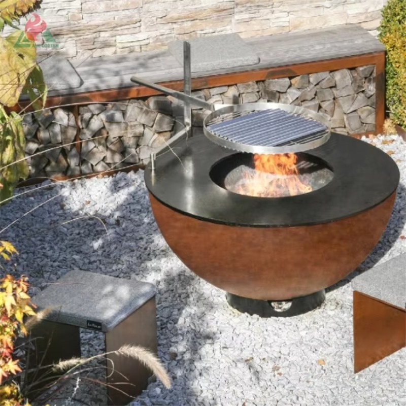 เตาย่างบาร์บีคิวขนาดใหญ่แบบใช้ - Fire Pit Bowl บทวิจารณ์และราคา