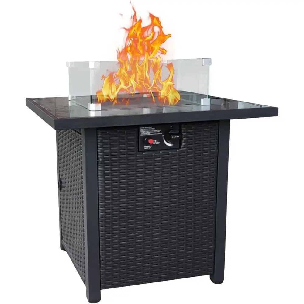 ชุดเฟอร์นิเจอร์หวายสำหรับลานกล - Outdoor Furniture Fire Pit บทวิจารณ์และราคา