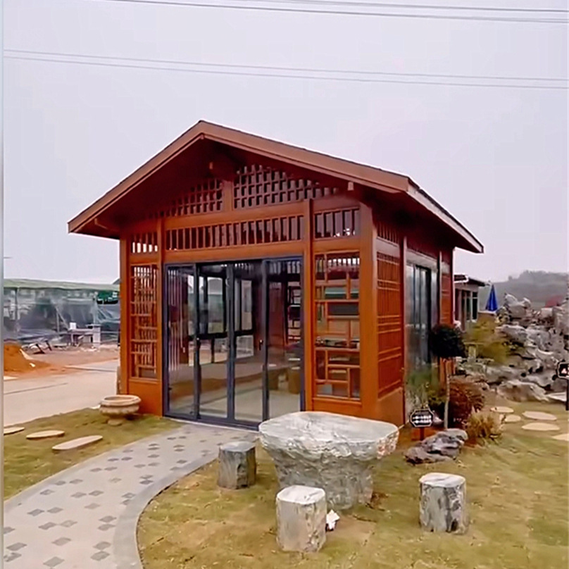 ศาลาไม้โบราณกลางแจ้งสำหรับสวน  - Outdoor Furniture Wood บทวิจารณ์และราคา