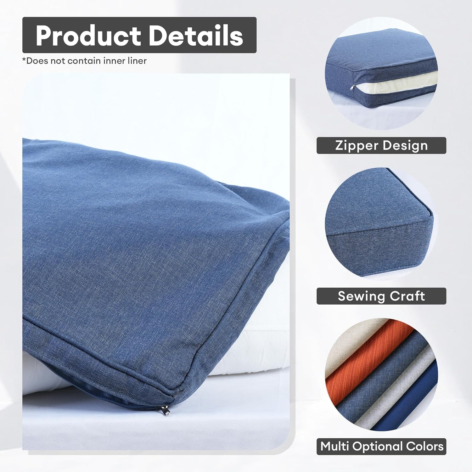 ผ้าคลุมเบาะเฟอร์นิเจอร์กลางแจ้ - Outdoor Furniture Cushions บทวิจารณ์และราคา