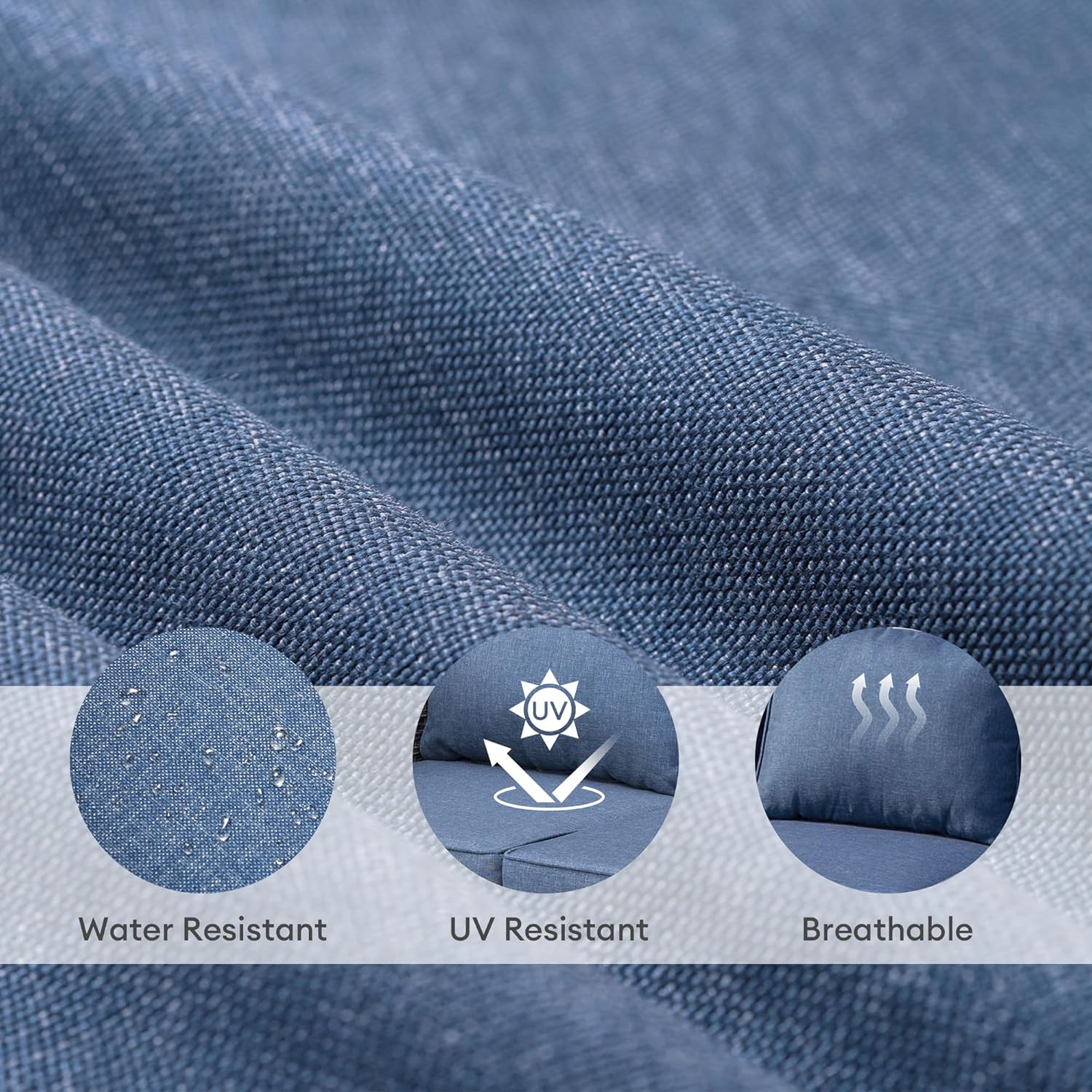 ผ้าคลุมเบาะเฟอร์นิเจอร์กลางแจ้ - Outdoor Furniture Cushions บทวิจารณ์และราคา