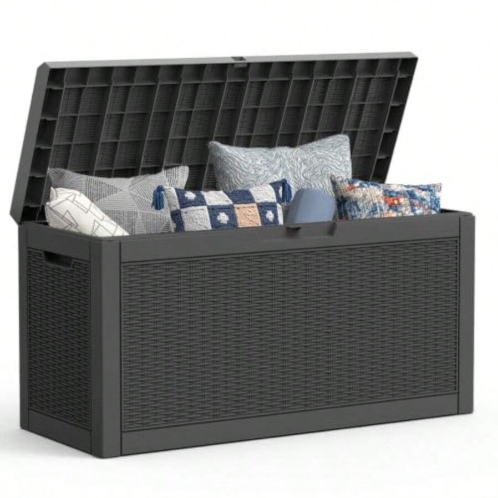 กล่องเก็บของกลางแจ้ง กล่องเก็บ - Outdoor Furniture Cushions บทวิจารณ์และราคา