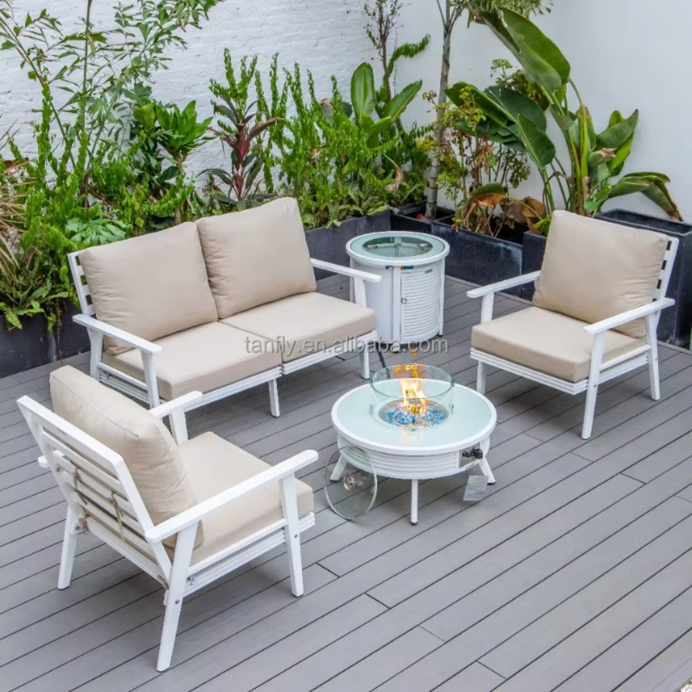 ชุดเฟอร์นิเจอร์กลางแจ้งสำหรับโ - Outdoor Furniture Fire Pit บทวิจารณ์และราคา