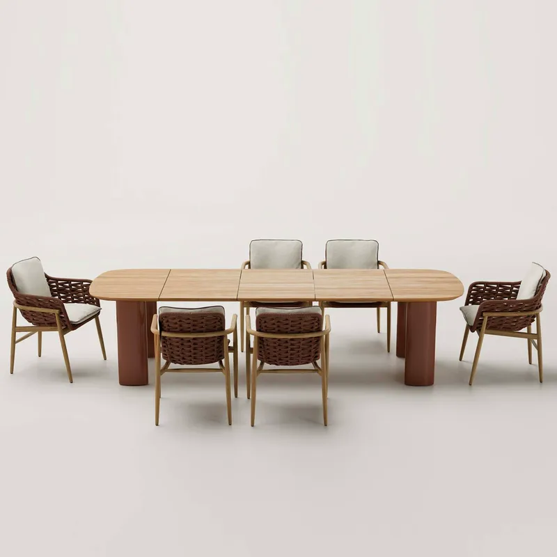 ชุดโต๊ะและเก้าอี้รับประทานอาหา - Outdoor Furniture For Cafe บทวิจารณ์และราคา