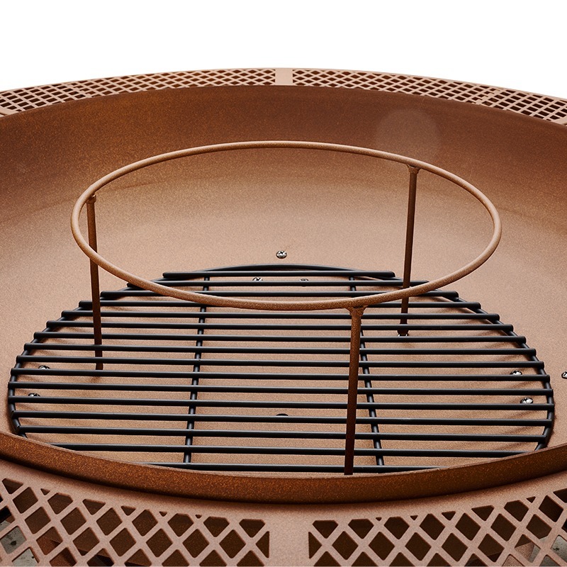 ชุดเตาบาร์บีคิวและเตาไฟอเนกประ - Outdoor Furniture Fire Pit บทวิจารณ์และราคา