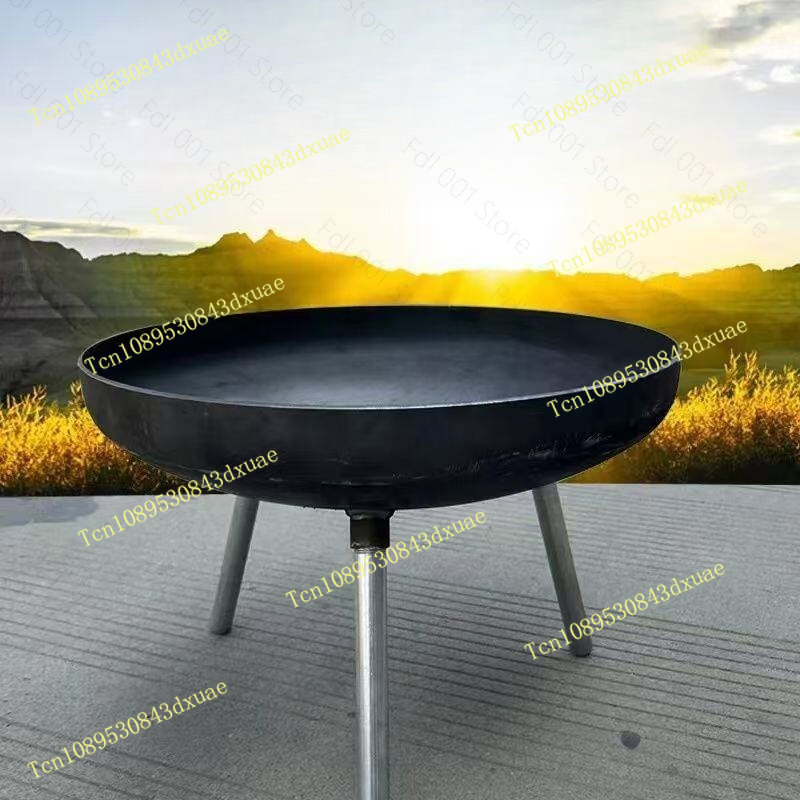 เตาไฟเหล็กหล่อขนาดใหญ่ 80 ซม.  - Fire Pit Bowl บทวิจารณ์และราคา