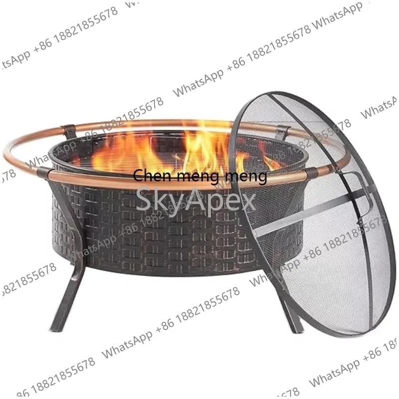 เตาไฟเหล็กไร้ควัน A55 แบบวงกลม - Fire Pit Bowl บทวิจารณ์และราคา