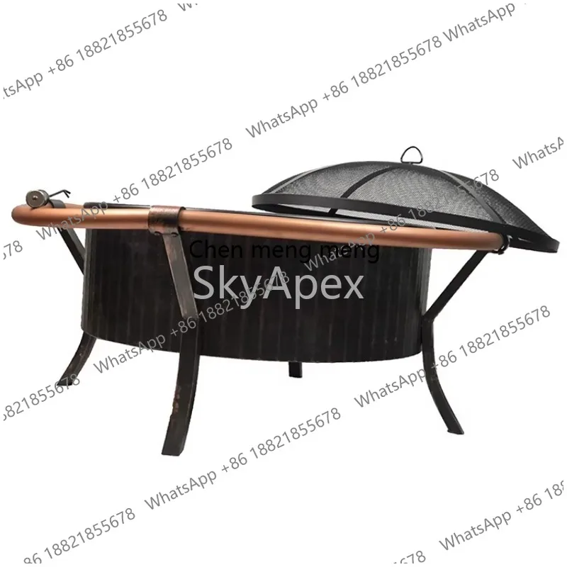 เตาไฟเหล็กไร้ควัน A55 แบบวงกลม - Fire Pit Bowl บทวิจารณ์และราคา