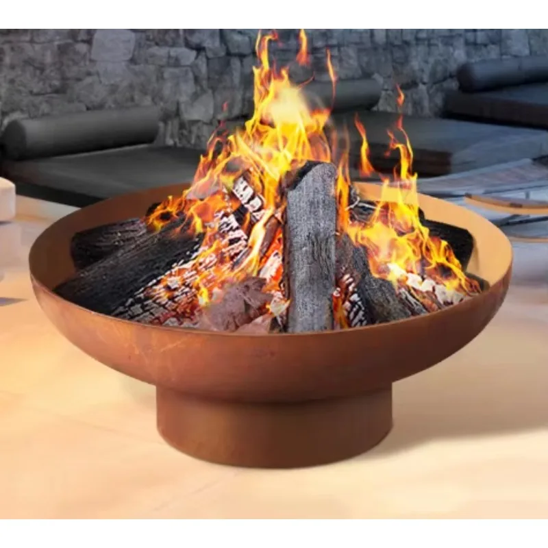 เตาไฟเหล็กกล้าคาร์บอนแบบกำหนดเ - Fire Pit Bowl บทวิจารณ์และราคา