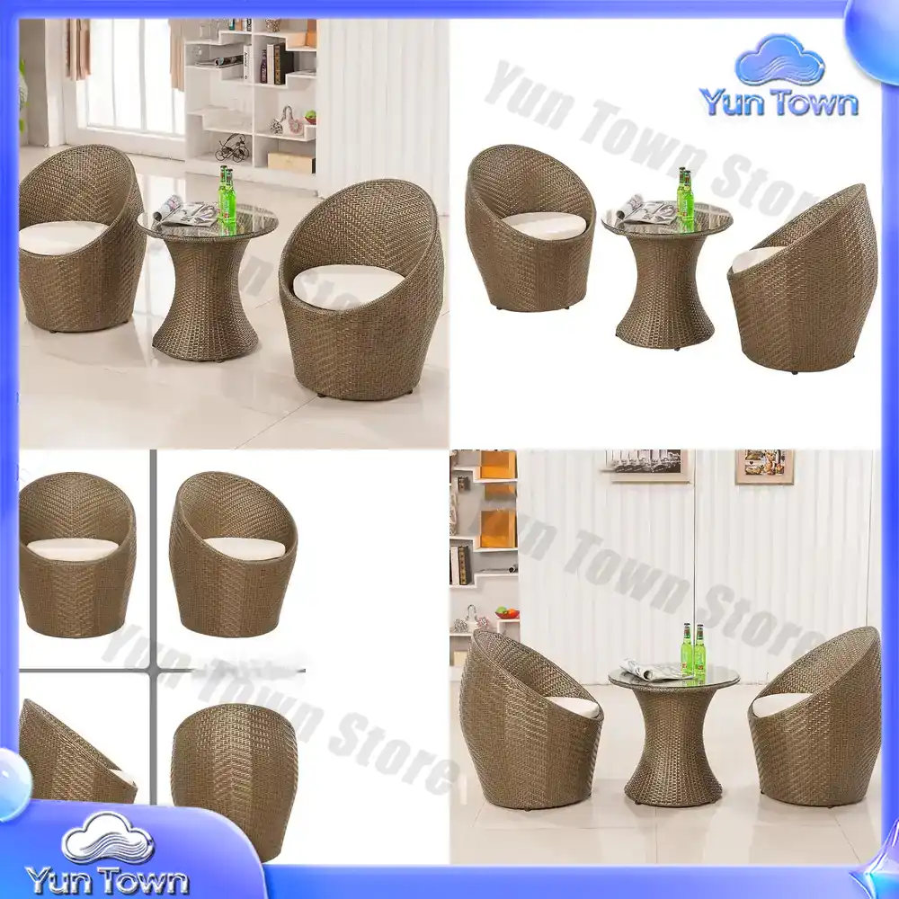 ชุดโต๊ะและเก้าอี้หวายสำหรับกลา - Outdoor Furniture Vietnam บทวิจารณ์และราคา