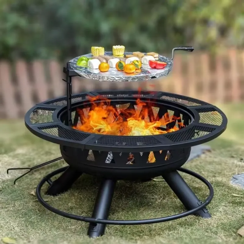 เตาไฟเหล็กกลางแจ้งสำหรับงานเฉล - Fire Pit Bowl บทวิจารณ์และราคา