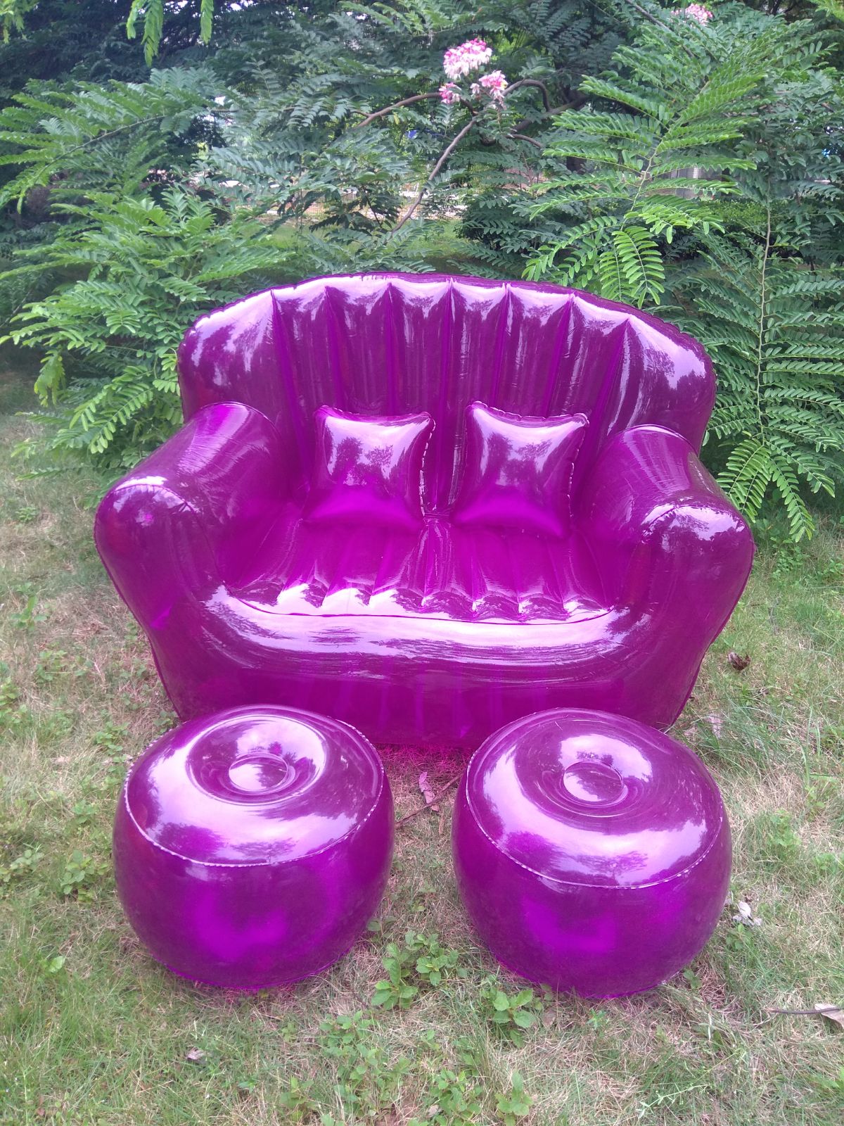 Inflatable สไตล์หรูหรารุ่นคู่  - Outdoor Furniture For Cafe บทวิจารณ์และราคา