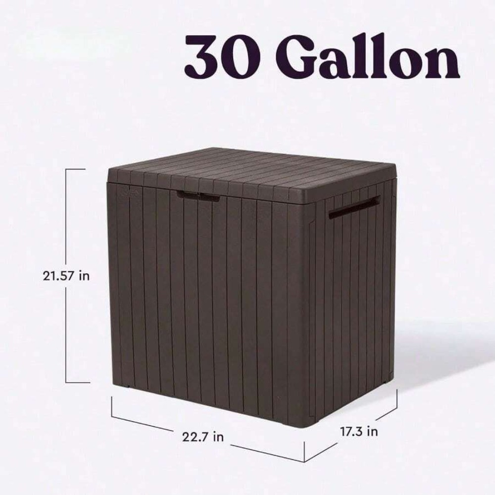 กล่องเก็บของกลางแจ้งขนาด 30 แก - Outdoor Furniture Cushions บทวิจารณ์และราคา