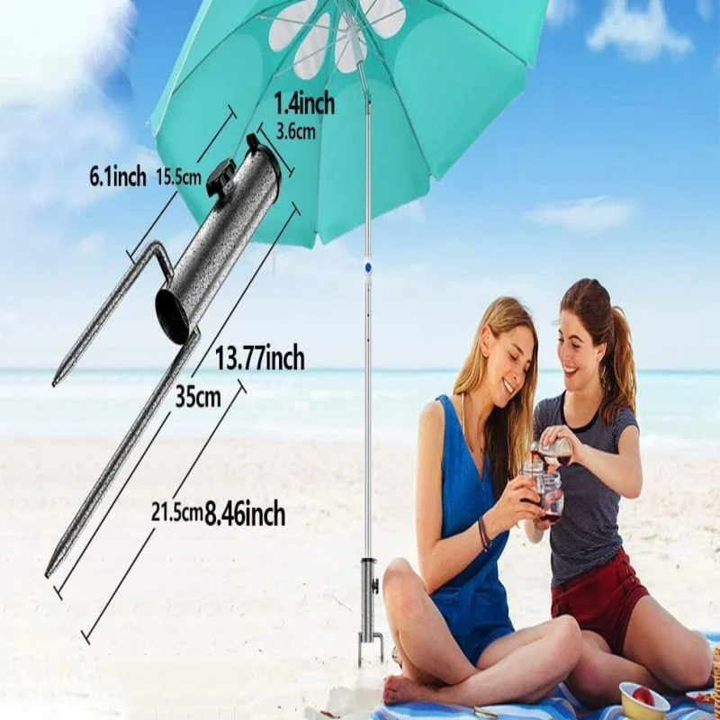 ที่ตั้งร่มชายหาดปลั๊กตั้งพื้นร - Outdoor Furniture Sunbrella บทวิจารณ์และราคา