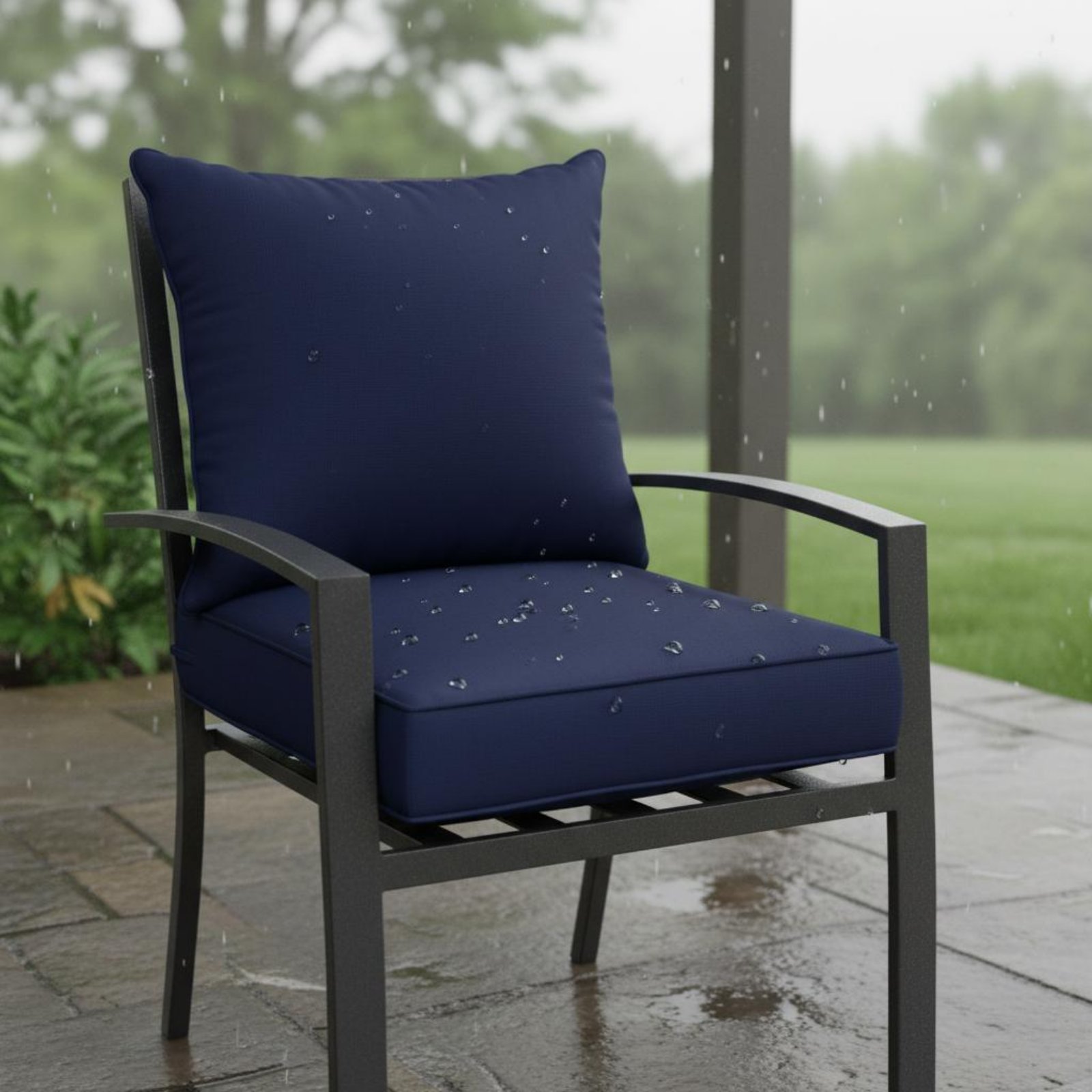 แผ่นรองเก้าอี้ลานบ้านแบบซ่อนได - Outdoor Furniture Cushions บทวิจารณ์และราคา