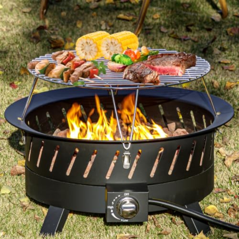 เตาไฟแบบพกพาขนาด 24 นิ้ว ใช้แก - Fire Pit Bowl บทวิจารณ์และราคา