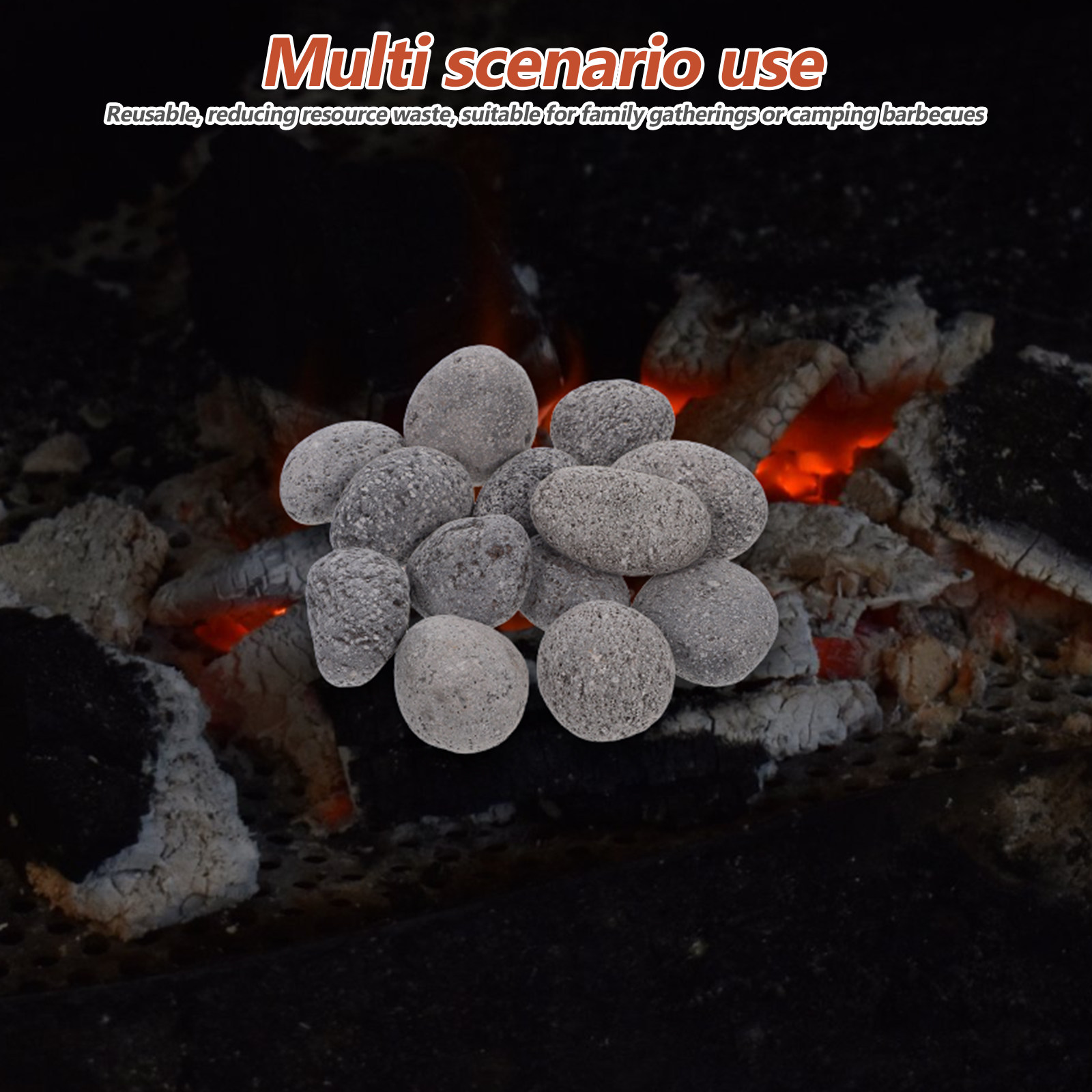 หินลาวาภูเขาไฟสำหรับเตาไฟ 1 ถุ - Fire Pit Bowl บทวิจารณ์และราคา