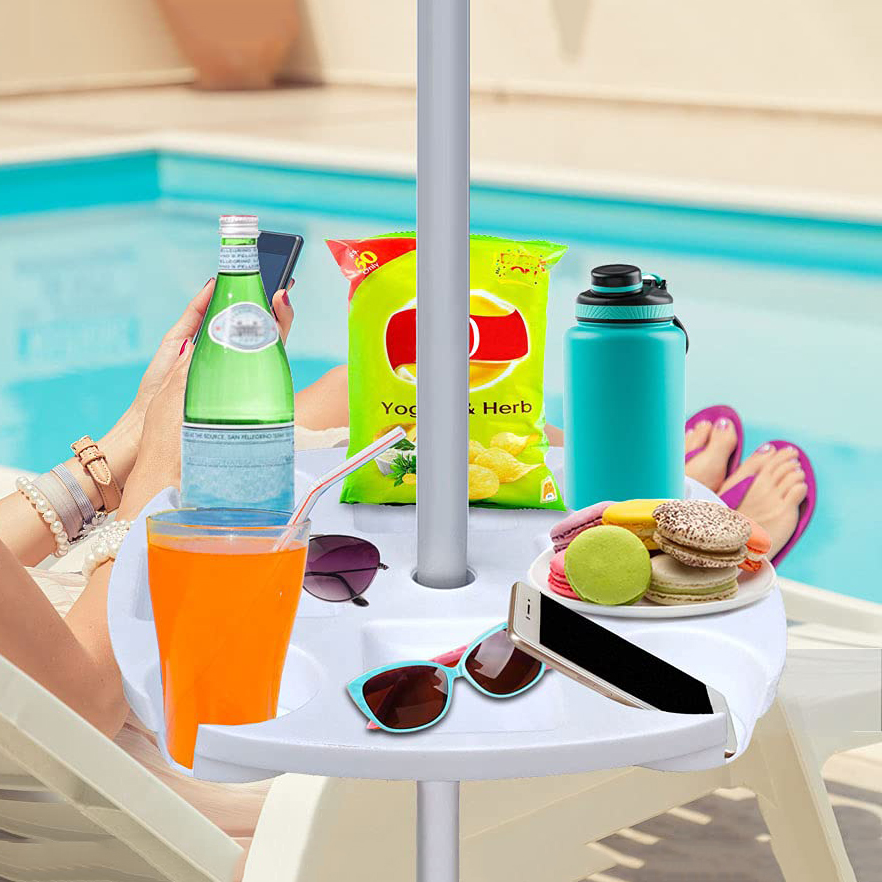 ถาดวางของสำหรับร่มชายหาด CYBea - Outdoor Furniture Sunbrella บทวิจารณ์และราคา